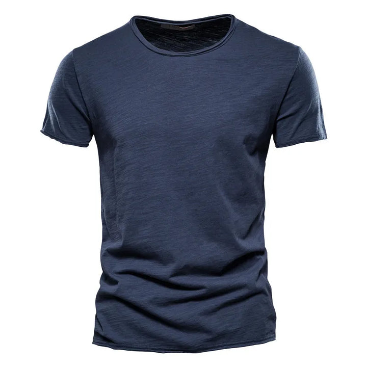 Herren Slim Fit Langarm Hemd mit Knopfleiste einfEarbig | Formal