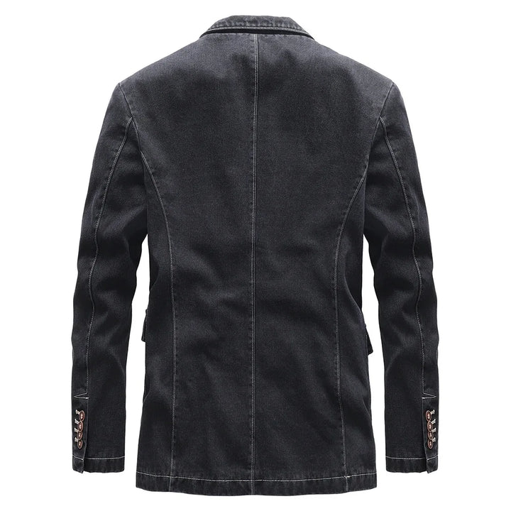 Veste blazer homme à manches longues avec fermeture à boutons | Style décontracté chic