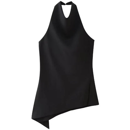 Damen Hosen Set | Zweiteiliges Outfit mit Halter Top | Gerade Hose | Moderner Alltagslook