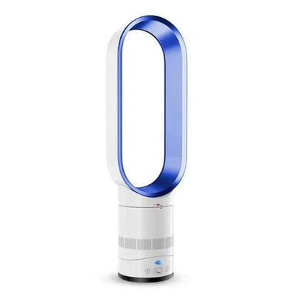 Ventilátor bez turbíny | Tichý stolní cirkulační ventilátor vzduchu | Dálkové ovládání a časovač | Moderní styl bydlení