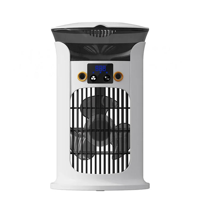 Mini USB Tischventilator mit Sprühnebel und Licht