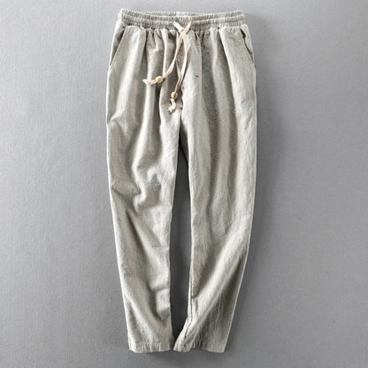 Pánské volné kalhoty se šňůrkou | Styl casual