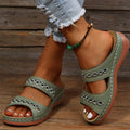 Damen Flache Riemensandalen | Mehrlagige Riemen