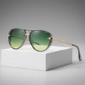 Herren Piloten Sonnenbrille | Verlaufsglas Brille