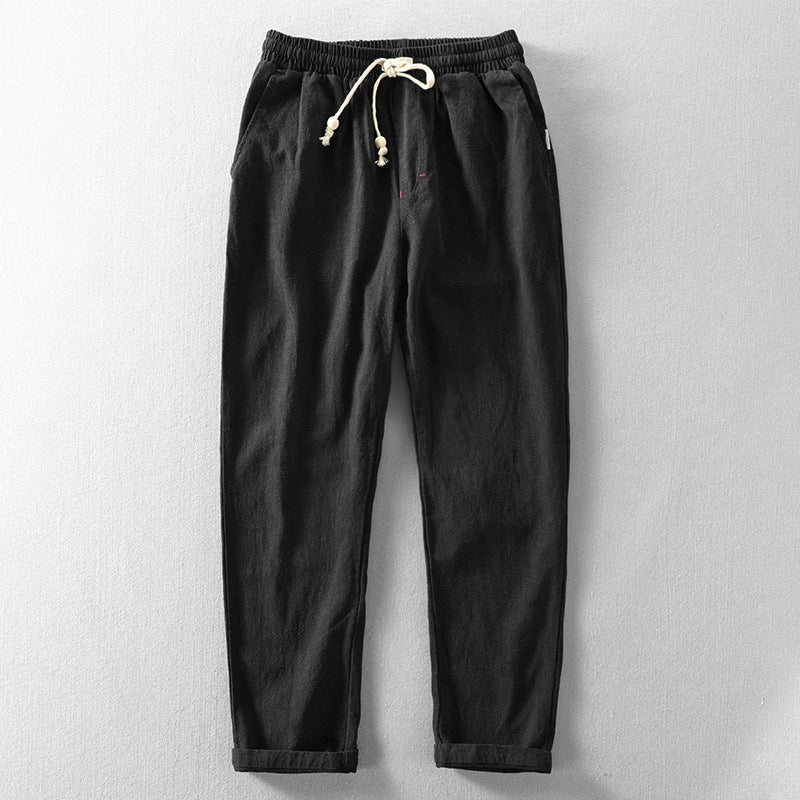 Herren Hose mit lockerem Schnitt und Kordelzug | Casual Style