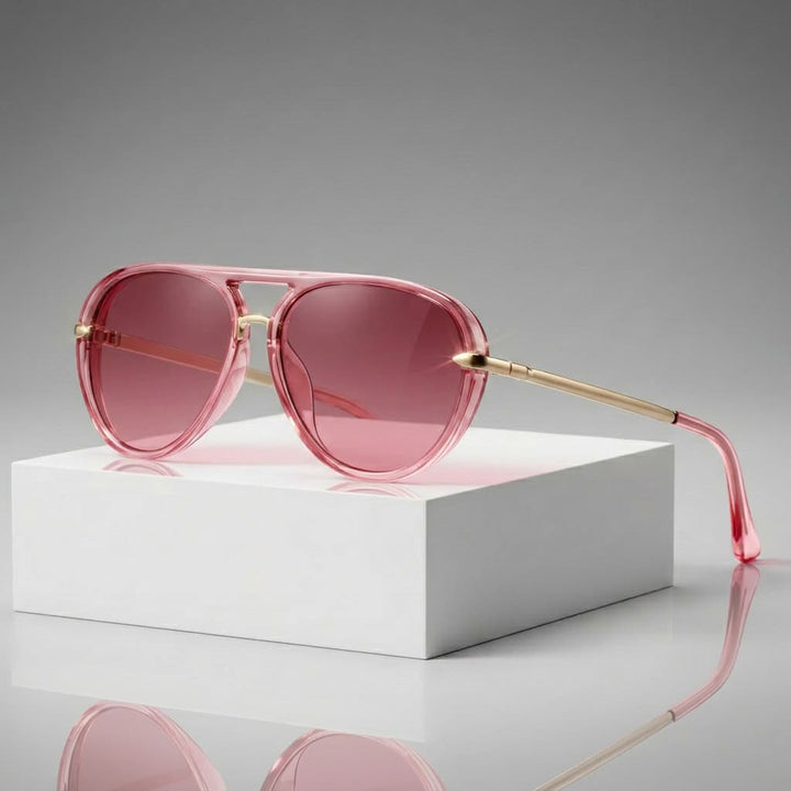 Lunettes de soleil pilote pour homme | Lunettes à verres dégradés