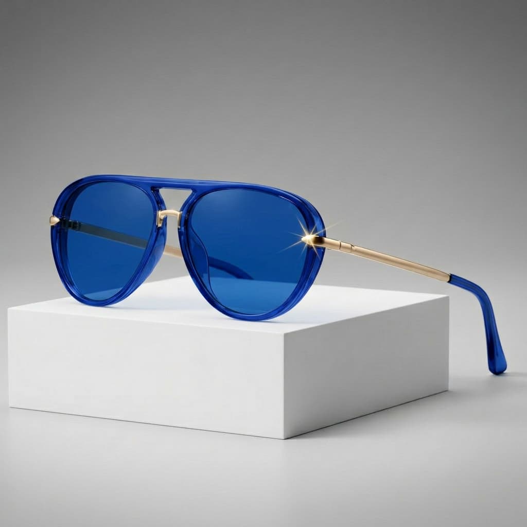 Lunettes de soleil pilote pour homme | Lunettes à verres dégradés