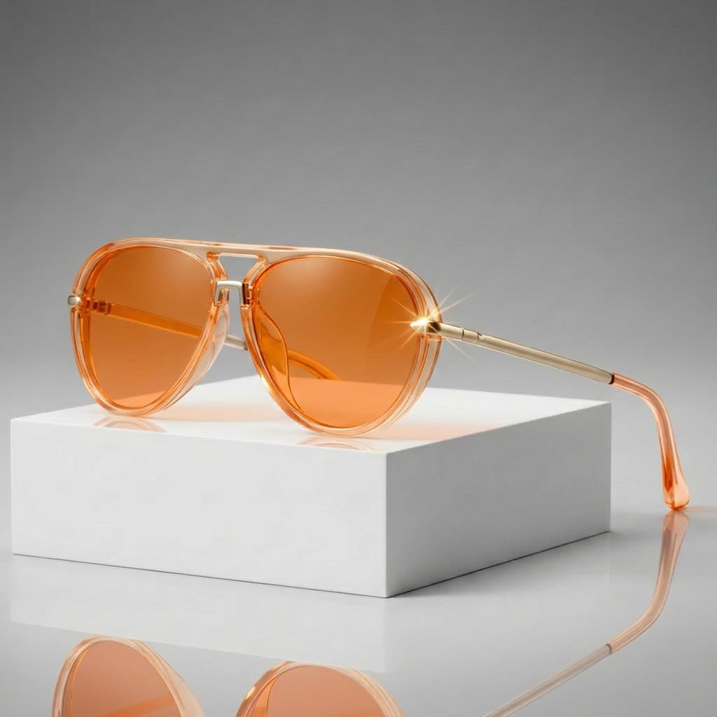 Lunettes de soleil pilote pour homme | Lunettes à verres dégradés