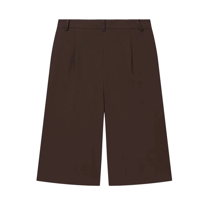 Damen Zweiteiler Set | Regular Fit Set | Cropped Hemd und Bermuda Shorts | Moderner Streetwear Stil