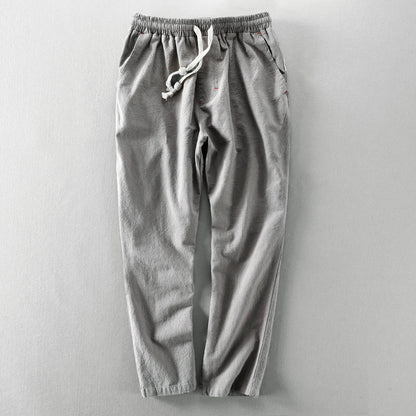 Pánské volné kalhoty se šňůrkou | Styl casual