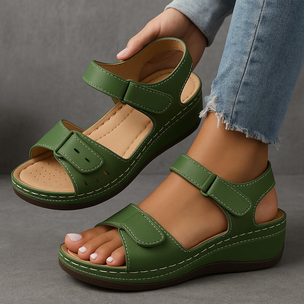 Sandalen Damen | Orthopädische Keilsandalen für Sommer