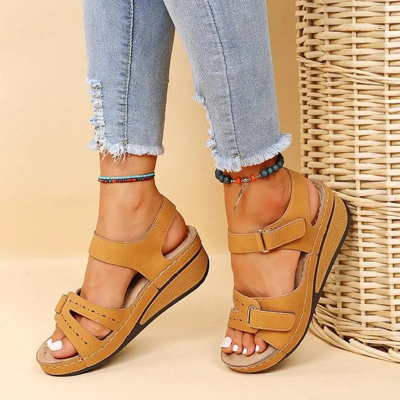 Sandalen Damen | Orthopädische Keilsandalen für Sommer
