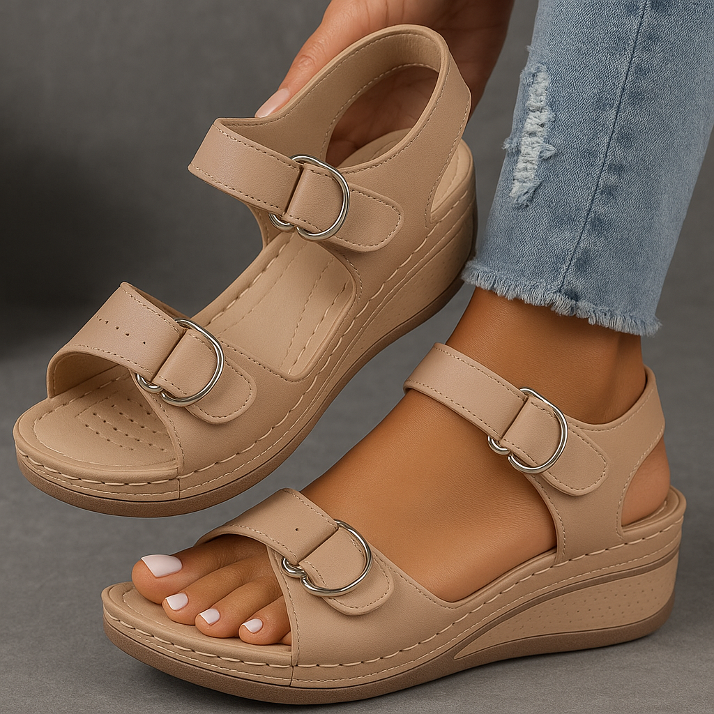 Sandalen Damen | Orthopädische Keilsandalen für Sommer