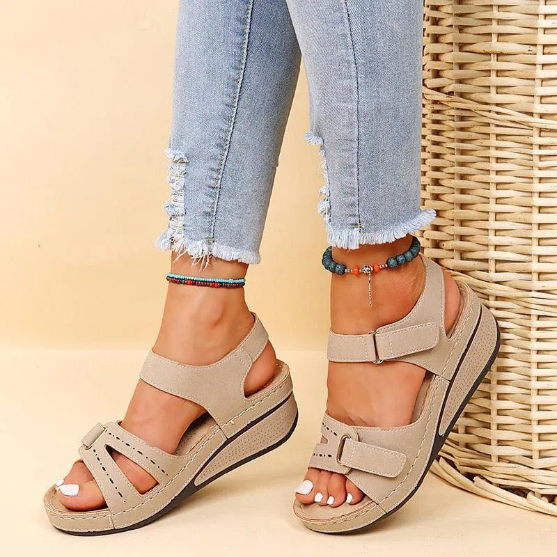 Sandalen Damen | Orthopädische Keilsandalen für Sommer