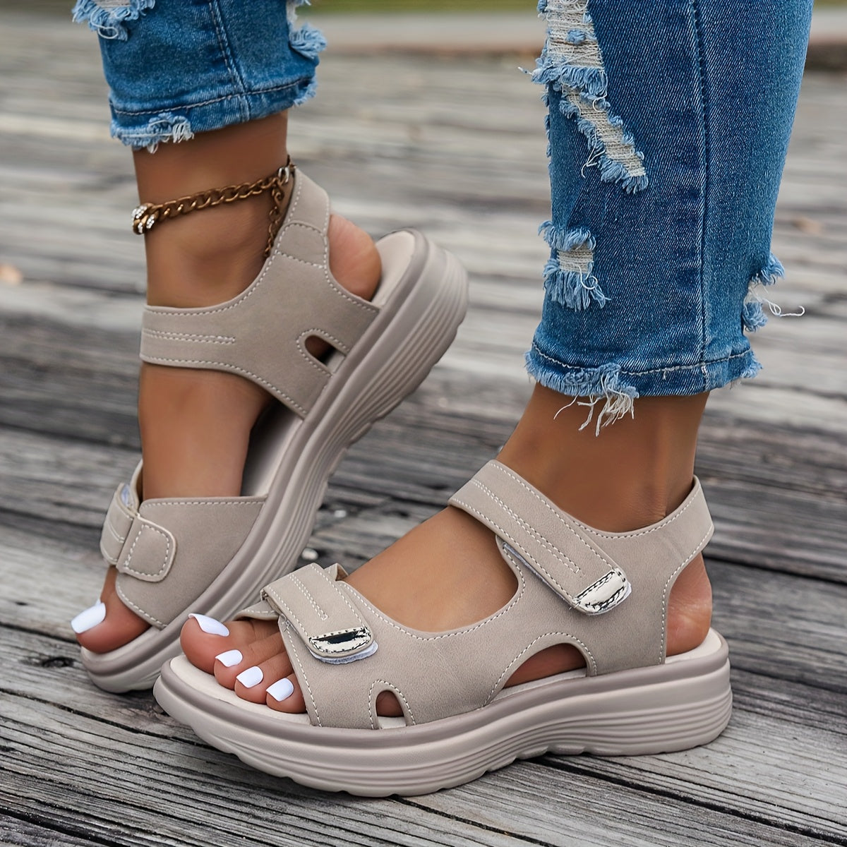 Sandalen Damen | Plateau Sandalen für Sommer Schuhe