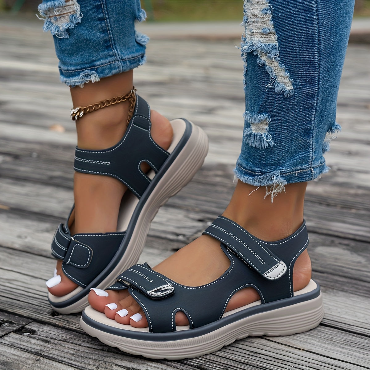 Sandalen Damen | Plateau Sandalen für Sommer Schuhe