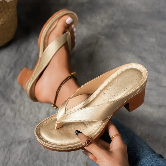 Sandalen Damen | Sommerschuhe Damen für den Sommer mit Absatz