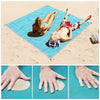 Sandfreie Strandmatte – Wasserabweisend, ultraleicht, strapazierfähig für Strand- und Outdoor-Aktivitäten