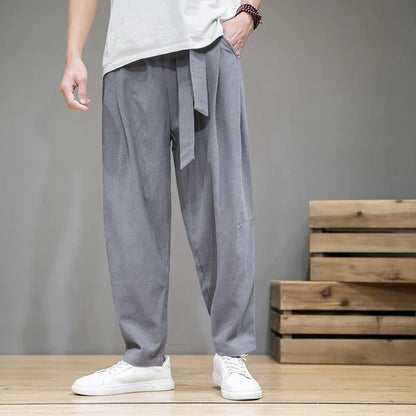 Pantaloni Casual Uomo Larghi | Pantaloni a Gamba Dritta