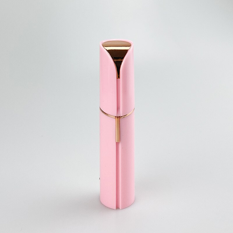 Schmerzfreier Gesichts-Haarentferner im Lippenstift-Design – Tragbares Gerät für mühelose Haarentfernung von Oberlippe und Kinn