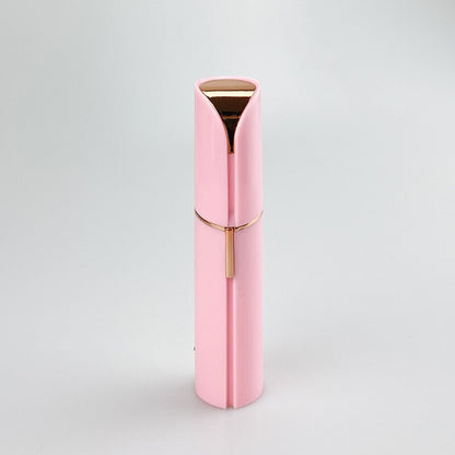 Schmerzfreier Gesichts-Haarentferner im Lippenstift-Design – Tragbares Gerät für mühelose Haarentfernung von Oberlippe und Kinn