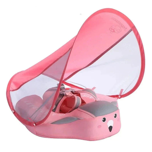 Schwimmtrainer für Kinder mit Auftrieb – Sicheres und Bequemes Aufblasbares Design für 3-24 Monate