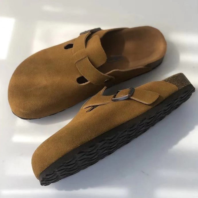 Damen Geschlossene Clogs | Schnallenriemen