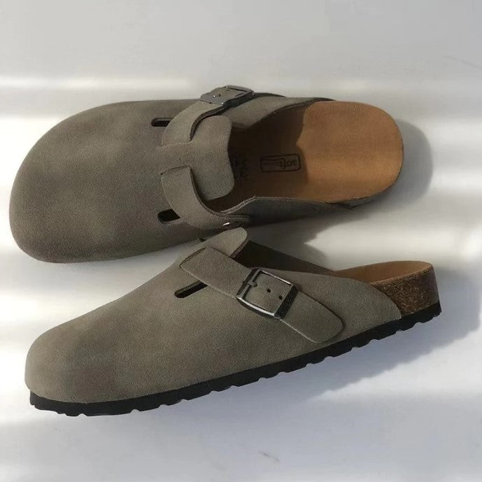 Damen Geschlossene Clogs | Schnallenriemen