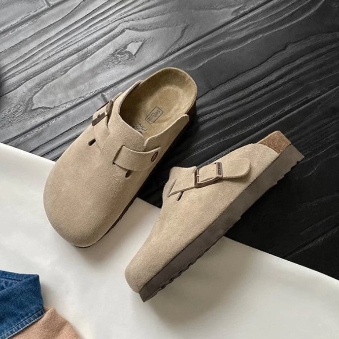 Damen Geschlossene Clogs | Schnallenriemen
