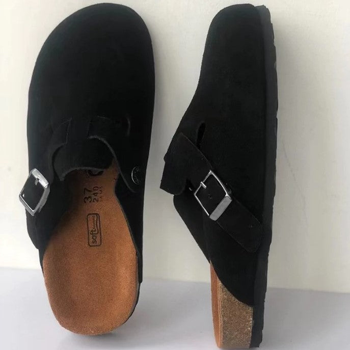 Damen Geschlossene Clogs | Schnallenriemen