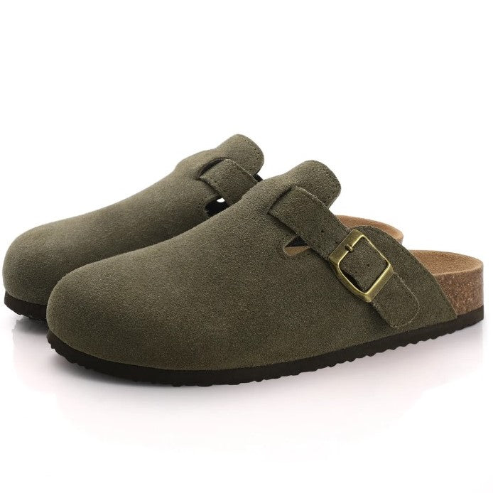 Damen Geschlossene Clogs | Schnallenriemen