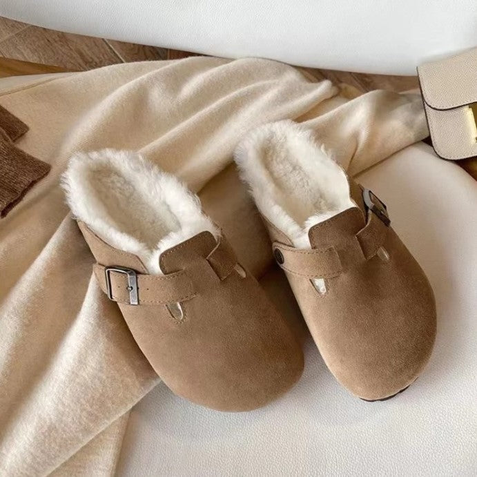 Damen Geschlossene Clogs | Schnallenriemen