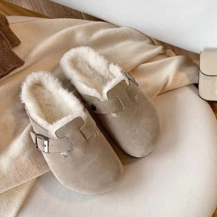Damen Geschlossene Clogs | Schnallenriemen