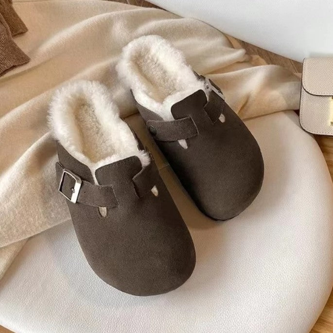Damen Geschlossene Clogs | Schnallenriemen