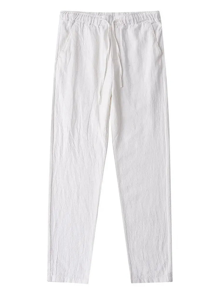 Herren Gerade Bein Hose Mit Kordelzug Taille | Seiten Taschen