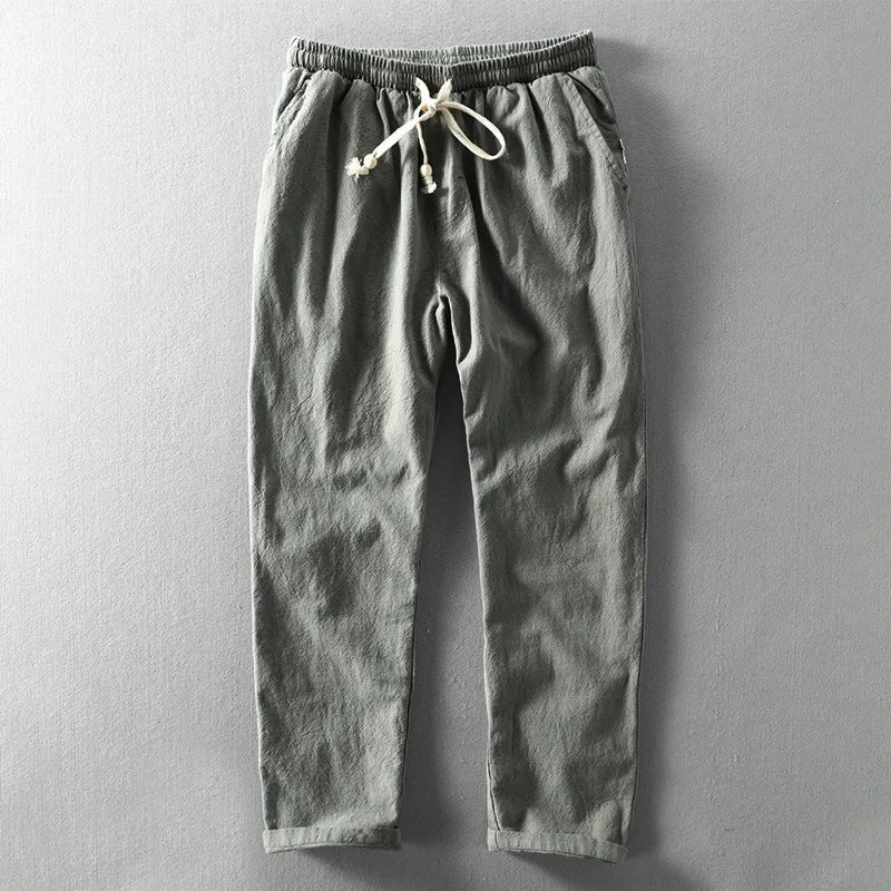Herren Hose mit lockerem Schnitt und Kordelzug | Casual Style