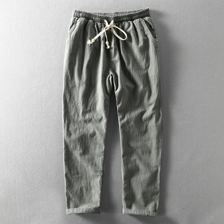 Herren Hose mit lockerem Schnitt und Kordelzug | Casual Style