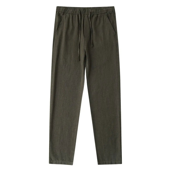 Herren Gerade Bein Hose Mit Kordelzug Taille | Seiten Taschen