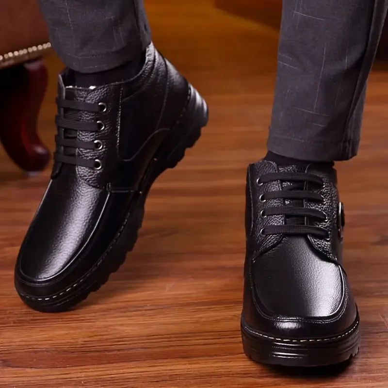 Scarpe da Uomo con Lacci di Altezza Media | Look Classico Urbano