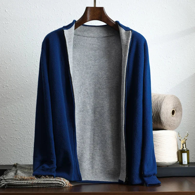 Men's Open Long Sleeve Cardigan | Casual Style