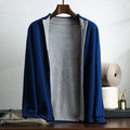 Herren Cardigan mit langen Ärmeln und offener Vorderseite | Casual Style