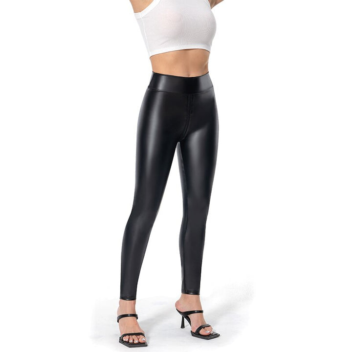 Damen Schmale Passform Hose mit Hoher Taille | Enganliegend