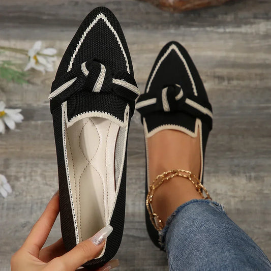 Dámské slip-on mokasíny s špičatou špičkou | Minimalistické