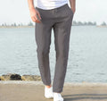Herren Slim Fit Casual Hose | Gerade Geschnittene Alltagshose
