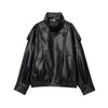 Women's Long-Sleeve Stand-Collar Zip Jacket | Oversize