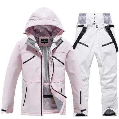 Skianzug | Winter Skianzug Kaufen für Unisex 140 | Zweiteiliges Set für Wintersport