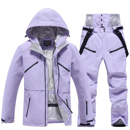 Skianzug | Winter Skianzug Kaufen für Unisex 140 | Zweiteiliges Set für Wintersport