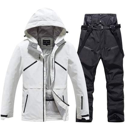 Skianzug | Winter Skianzug Kaufen für Unisex 140 | Zweiteiliges Set für Wintersport