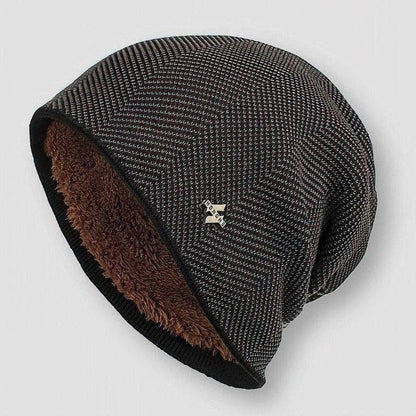 Pánská pletená čepice Beanie | Zimní styl