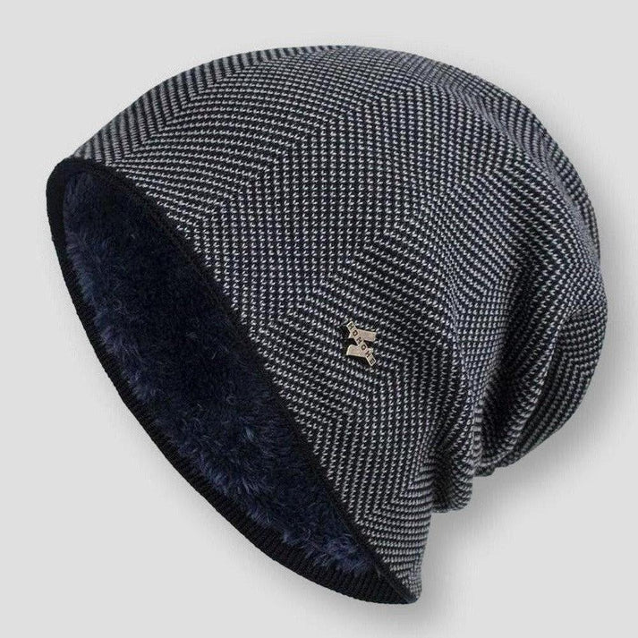 Pánská pletená čepice Beanie | Zimní styl